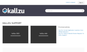 Kallzu.zendesk.com thumbnail