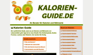 Kalorien-guide.de thumbnail