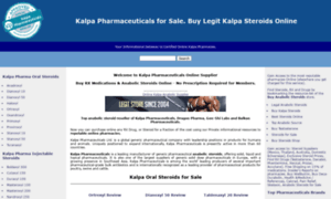 Kalpa-pharmaceuticals.net thumbnail