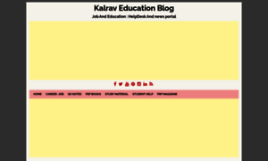 Kalraveducation.blogspot.com thumbnail