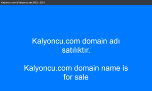 Kalyoncu.com thumbnail