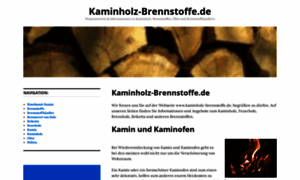 Kaminholz-brennstoffe.de thumbnail