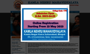 Kamlanehru-college.org thumbnail