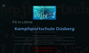 Kampfsportschule-duesberg.de thumbnail