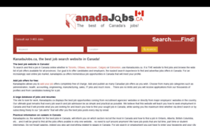 Kanadajobs.ca thumbnail