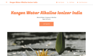 Kangen-water-alkaline-ionizer-india.business.site thumbnail