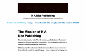 Kanitzpublishing.com thumbnail