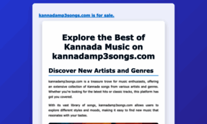 Kannadamp3songs.com thumbnail