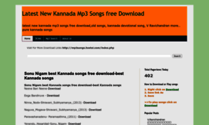 Kannadamp3songs1.blogspot.com thumbnail