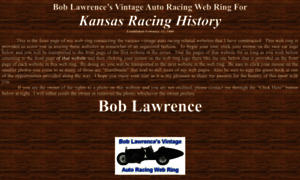 Kansasracinghistory.com thumbnail