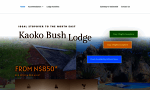 Kaoko-bush-lodge.com thumbnail