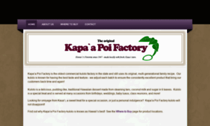 Kapaapoifactory.com thumbnail