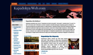 Kapadokyaweb.com thumbnail