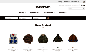 Kapital-webshop.jp thumbnail