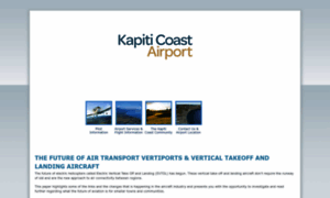 Kapiticoastairport.co.nz thumbnail