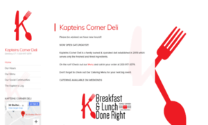 Kapteinscornerdeli.com thumbnail