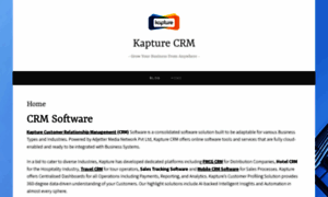 Kapturecrmsoftwares.wordpress.com thumbnail
