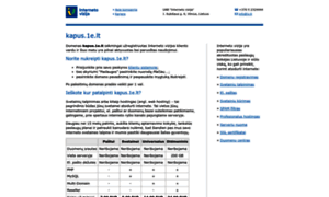 Kapus.1e.lt thumbnail