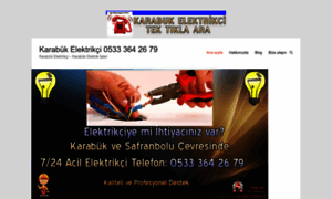 Karabukelektrikci.com thumbnail