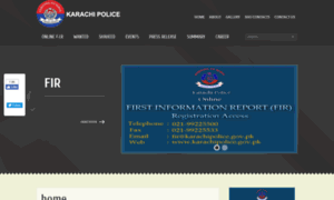 Karachipolice.gov.pk thumbnail