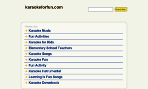 Karaokeforfun.com thumbnail