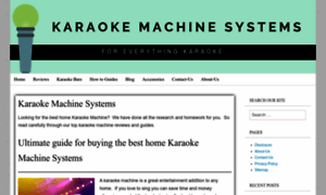 Karaokemachinesystems.com thumbnail