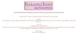 Karaokeshop-sw.de thumbnail