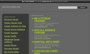 Karateclubs.de thumbnail