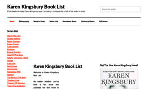 Karenkingsburybooklist.com thumbnail