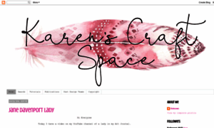 Karenscraftspace.blogspot.com thumbnail