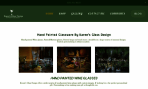 Karensglassdesign.com thumbnail