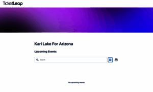 Kari-lake-for-arizona.ticketleap.com thumbnail