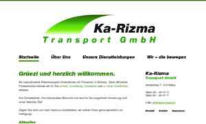 Karizma-transport.ch thumbnail