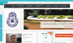 Karnatakastatopenuniversity.in thumbnail