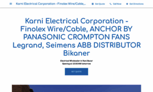 Karni-electrical-corporation.business.site thumbnail