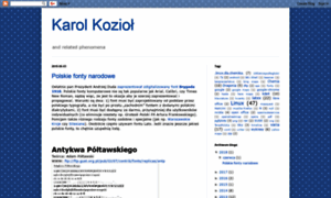 Karol-koziol.blogspot.com thumbnail