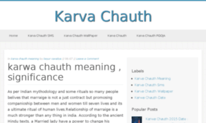 Karvachauth2015.blogspot.in thumbnail
