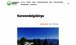 Karwendelgebirge.com thumbnail