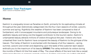 Kashmir-tourpackages.com thumbnail