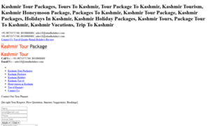 Kashmirtourpackage.net.in thumbnail