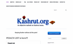 Kashrut.org thumbnail