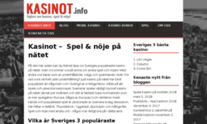 Kasinot.info thumbnail