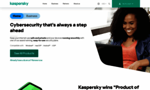 Kaspersky.co.za thumbnail