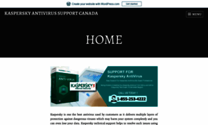 Kasperskyantivirussupportnumberca.wordpress.com thumbnail