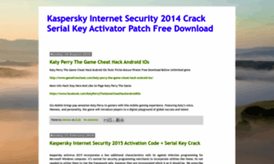 Kasperskyinternetsecurity2014serial.blogspot.com thumbnail