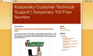 Kasperskytechsupportnumber.blogspot.com thumbnail