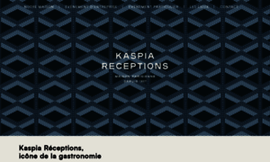 Kaspia-receptions.com thumbnail