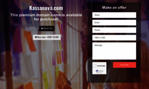 Kassanova.com thumbnail