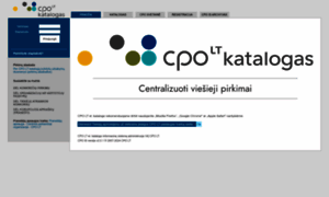 Katalogas.cpo.lt thumbnail