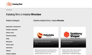 Katalogstron.wroclaw.pl thumbnail